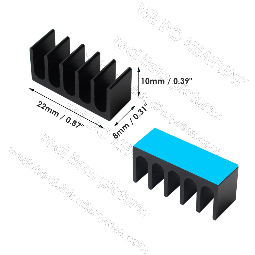 WE DO HEATSINK 8x22x10mm Alumi - Raspberry Pi Water Cooling Kit review and price