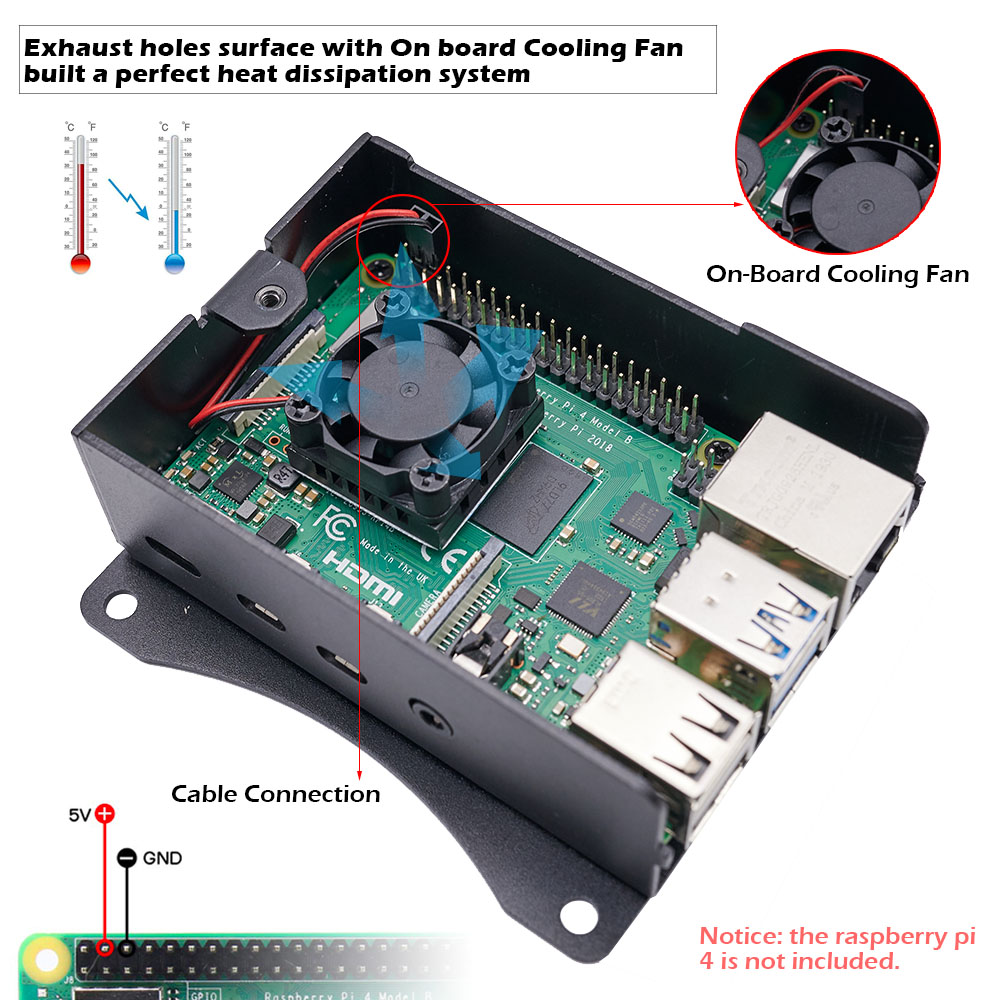 Raspberry Pi 4 Model B Aluminu - Argon One V3 M.2 Nvme Case review and price