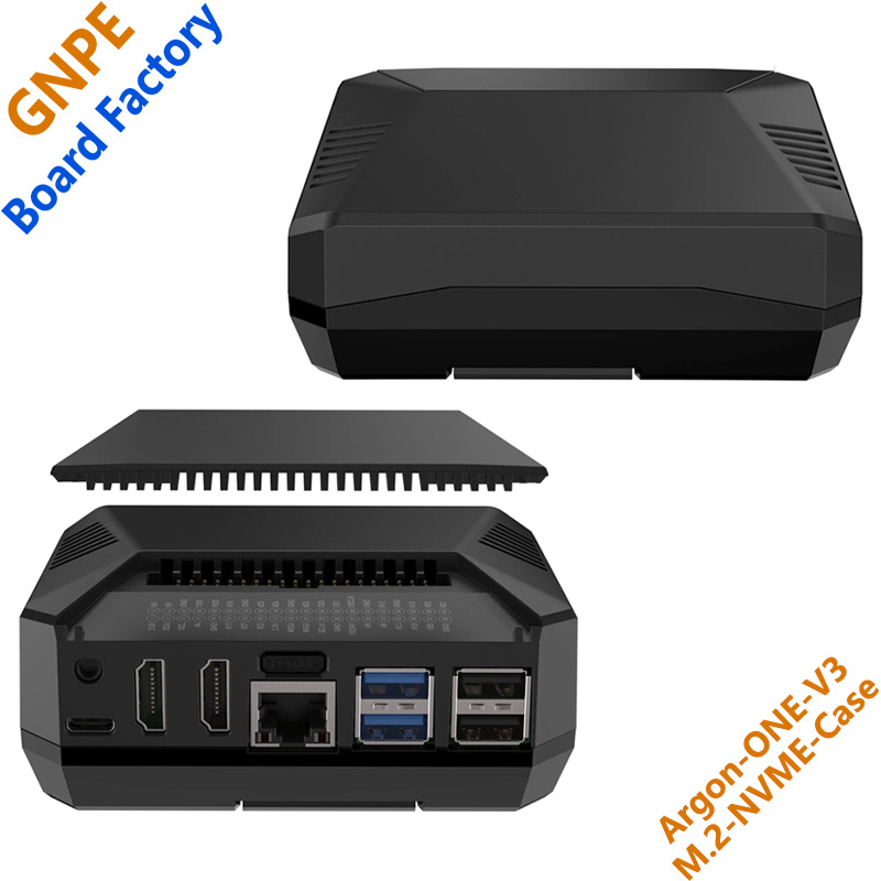 Raspberry PI 5 Case PCIe to SS - Argon One V3 M.2 Nvme Case review and price