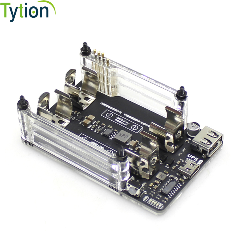 Raspberry Pi 4B 3B+ 3B 5V 3A U - Raspberry Pi Uninterrupted Power Supply Ups 18650 review and price