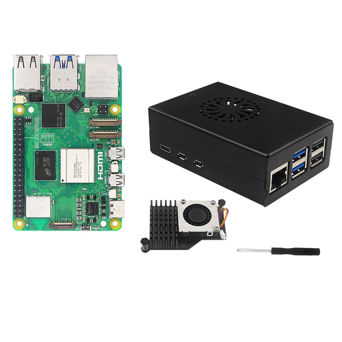 X14A& For IRasptek Starter Kit - Raspberry Pi 5 8Gb Board review and price